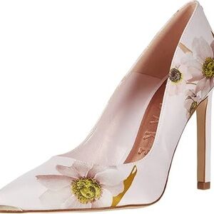 Floral High Heel Pumps